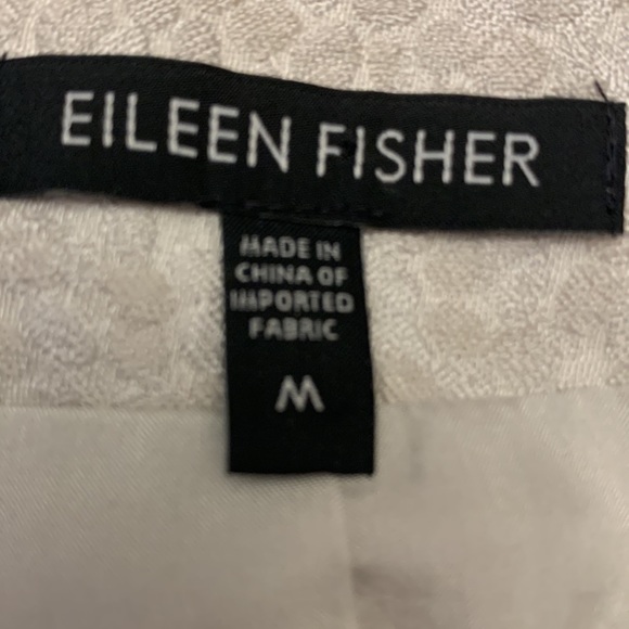 Eileen Fisher bolero jacket in flower patterned silk - Picture 3 of 4